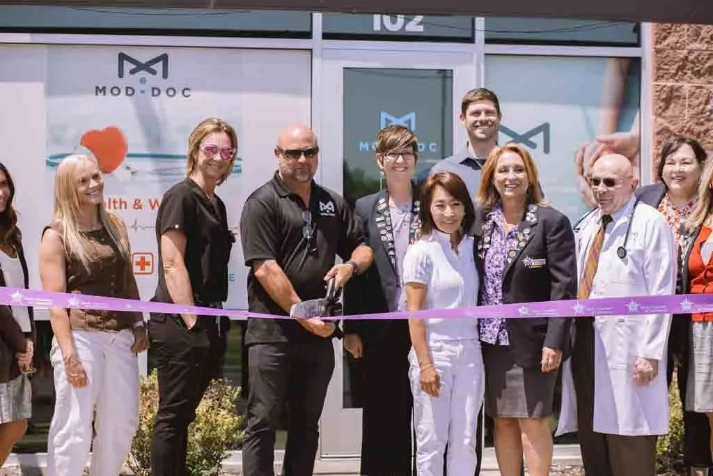 Mod Doc Ribbon Cutting