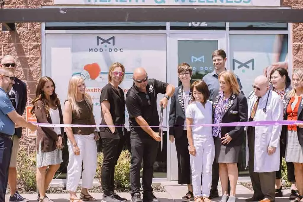 Mod Doc Ribbon Cutting