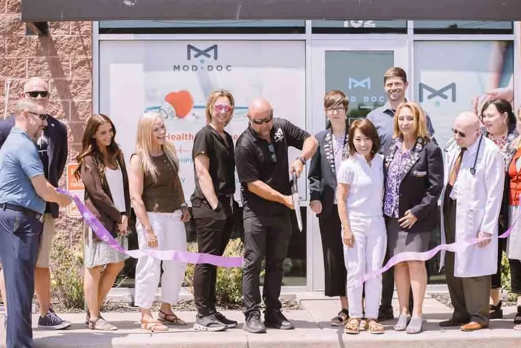 Mod Doc Ribbon Cutting