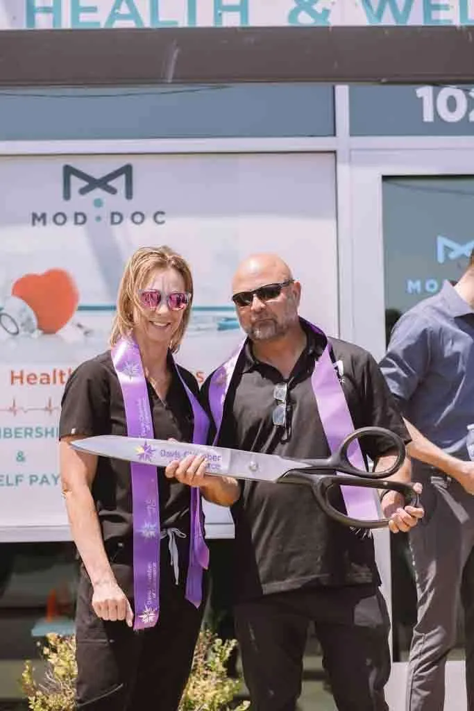 Mod Doc Ribbon Cutting