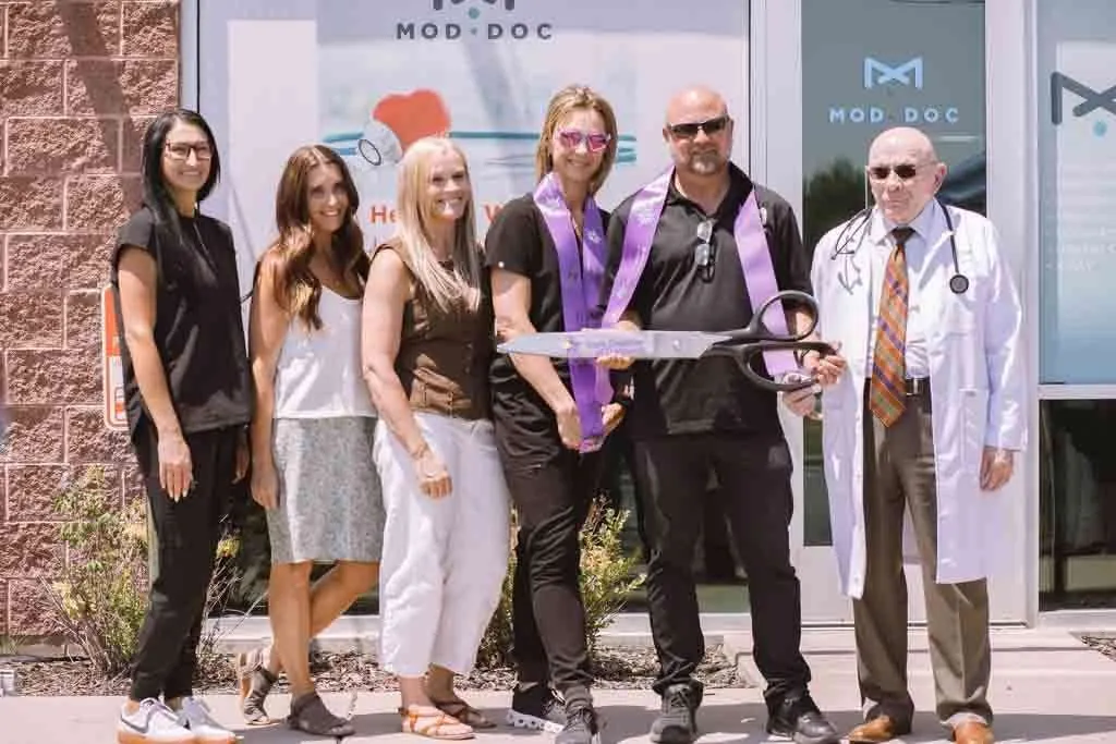 Mod Doc Ribbon Cutting