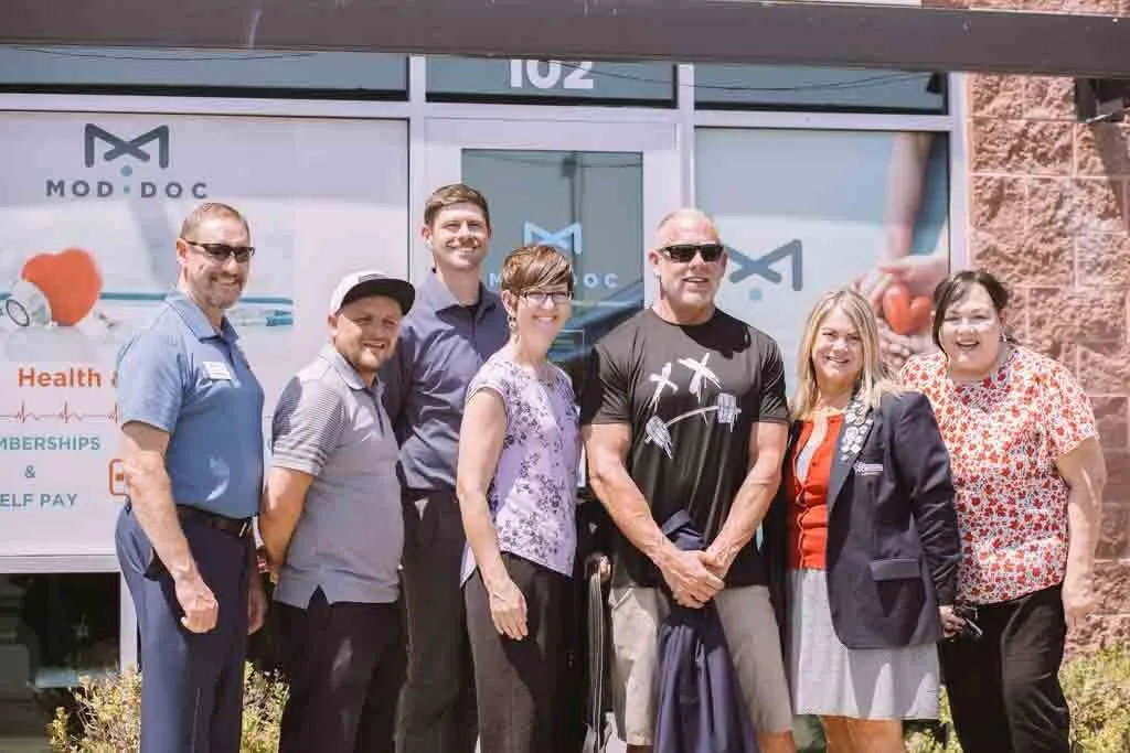 Mod Doc Ribbon Cutting