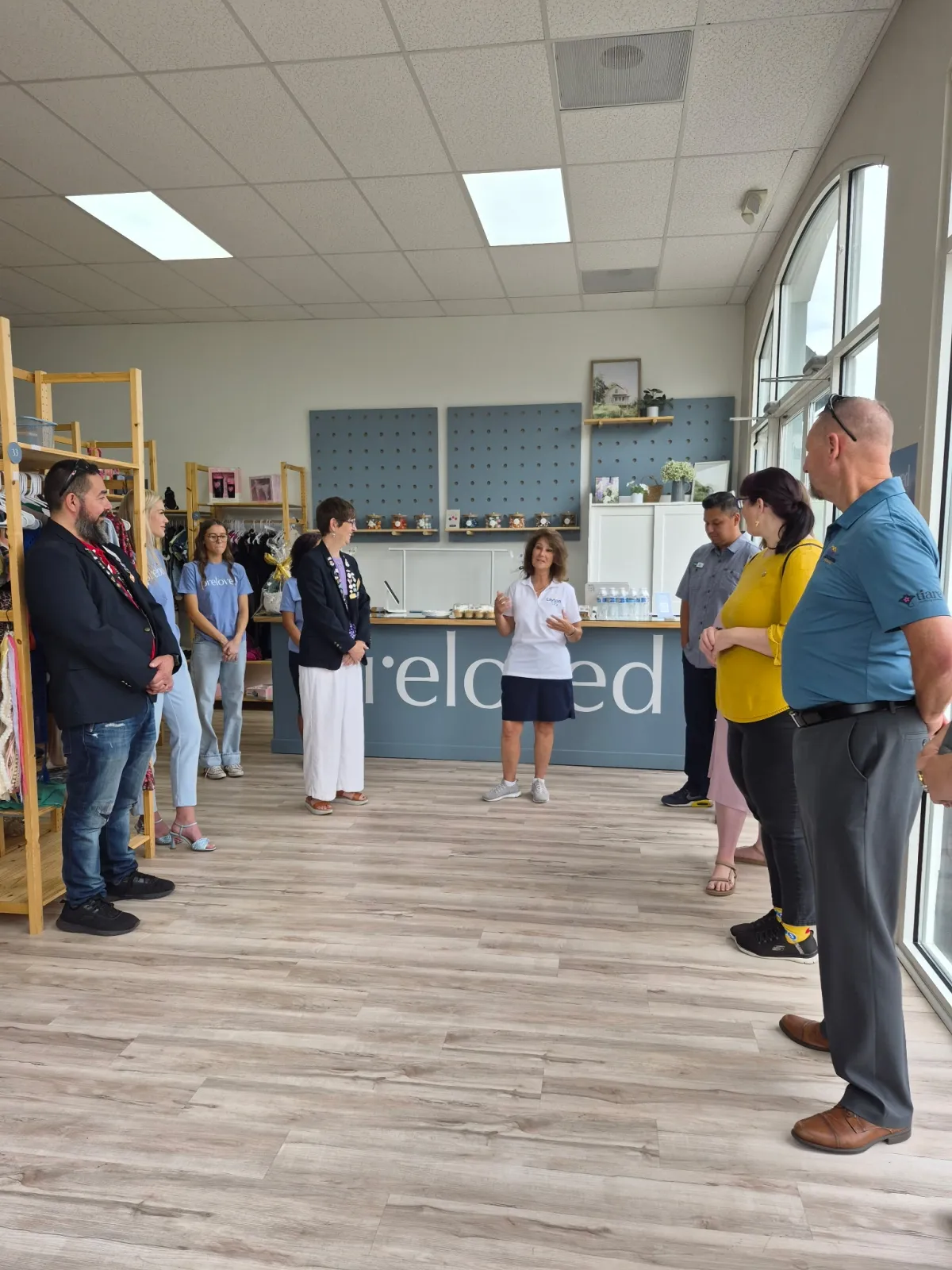 Preloved Love Ribbon Cutting