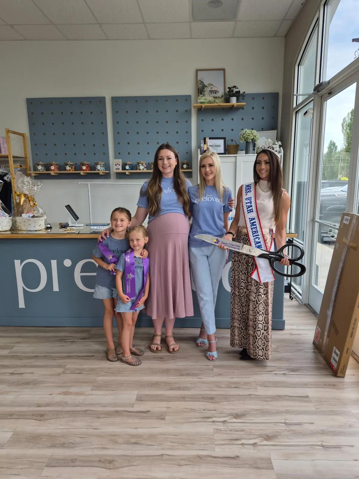 Preloved Love Ribbon Cutting